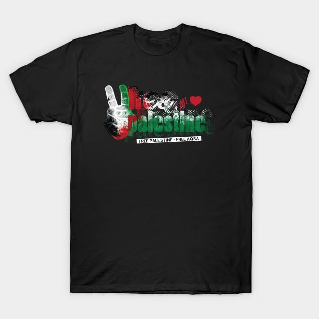 free palestine T-Shirt by FoXxXy-CRafts-company